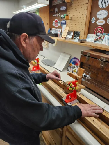 Custom rod-maker to attend expo